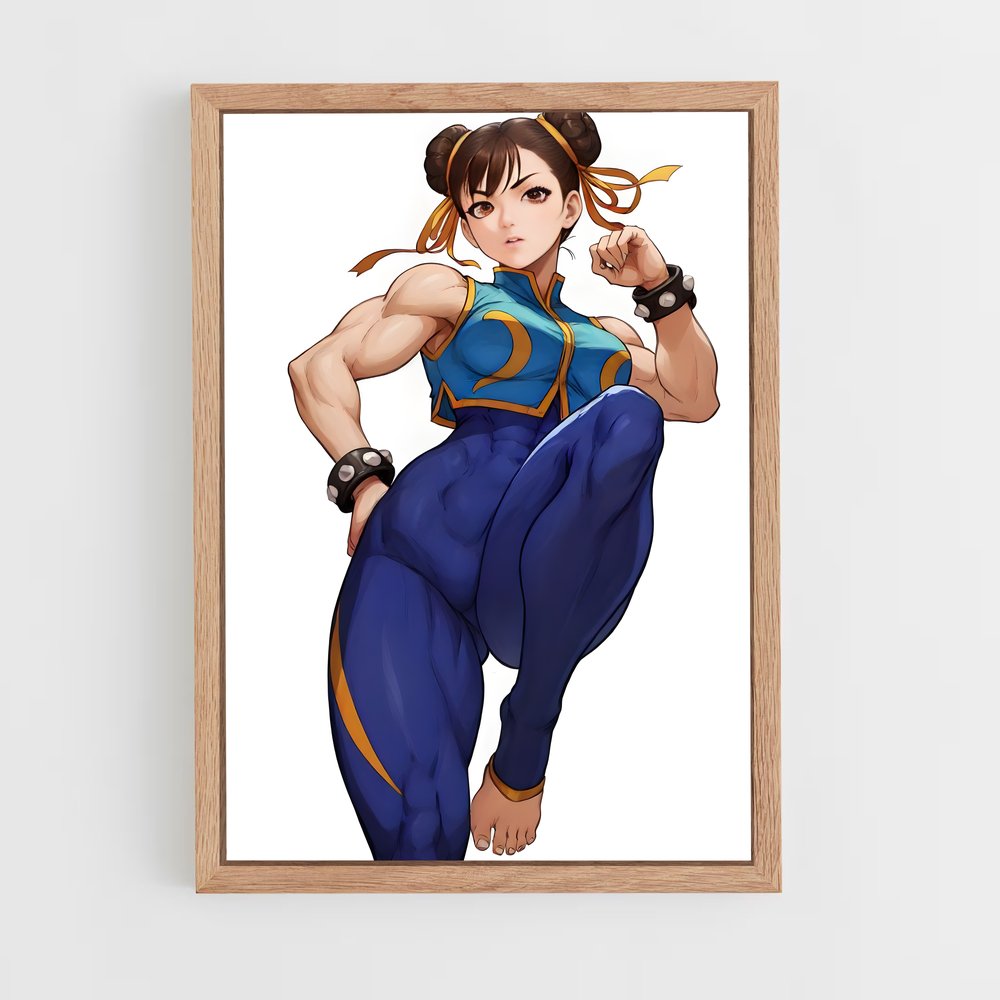 Poster Street Fighter: Chun-Li en Action (vue 4)
